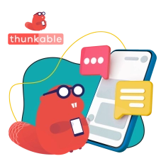 Разработка мобильных приложений в Thunkable - КИБЕРшкола программирования для детей, компьютерные курсы для школьников, начинающих и подростков - KIBERone г. Сергиев Посад