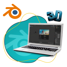 Blender - КИБЕРшкола программирования для детей, компьютерные курсы для школьников, начинающих и подростков - KIBERone г. Сергиев Посад
