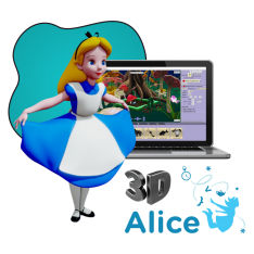 Alice 3d - КИБЕРшкола программирования для детей, компьютерные курсы для школьников, начинающих и подростков - KIBERone г. Сергиев Посад