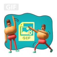 Gif-анимация - КИБЕРшкола программирования для детей, компьютерные курсы для школьников, начинающих и подростков - KIBERone г. Сергиев Посад