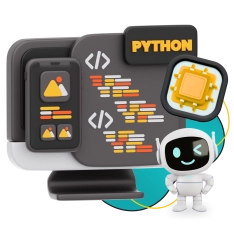 Мой первый сайт с мозгами: Python + AI - КИБЕРшкола программирования для детей, компьютерные курсы для школьников, начинающих и подростков - KIBERone г. Сергиев Посад