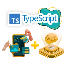 TypeScript + AI: создаём умные веб-приложения - КИБЕРшкола программирования для детей, компьютерные курсы для школьников, начинающих и подростков - KIBERone г. Сергиев Посад