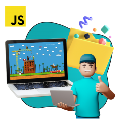 Программирование на JavaScript. Учимся создавать игры! - КИБЕРшкола программирования для детей, компьютерные курсы для школьников, начинающих и подростков - KIBERone г. Сергиев Посад