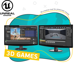 Unreal Engine 4. Игровой движок - Школа программирования для детей, компьютерные курсы для школьников, начинающих и подростков - KIBERone г. Сергиев Посад
