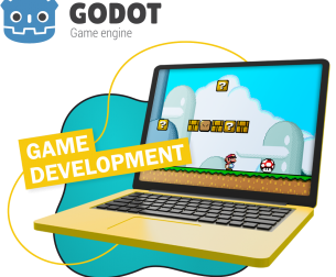 Godot.  Основа создания легендарных игр - КИБЕРшкола программирования для детей, компьютерные курсы для школьников, начинающих и подростков - KIBERone г. Сергиев Посад
